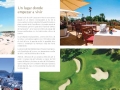 Campo de Golf. Folleto publicitario