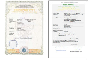 Certificado Derechos