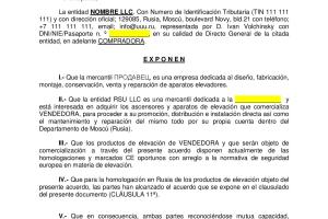 Contrato Mercantil