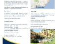 Folleto publicitario de promoción inmobiliaria