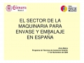 maquinaria de envase